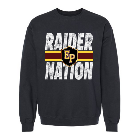 Raider Nation Crewneck Sweatshirt