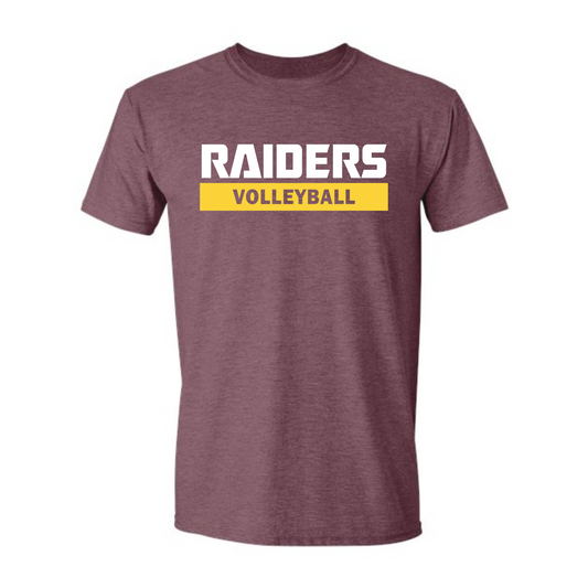 Raiders Block Volleyball Tee