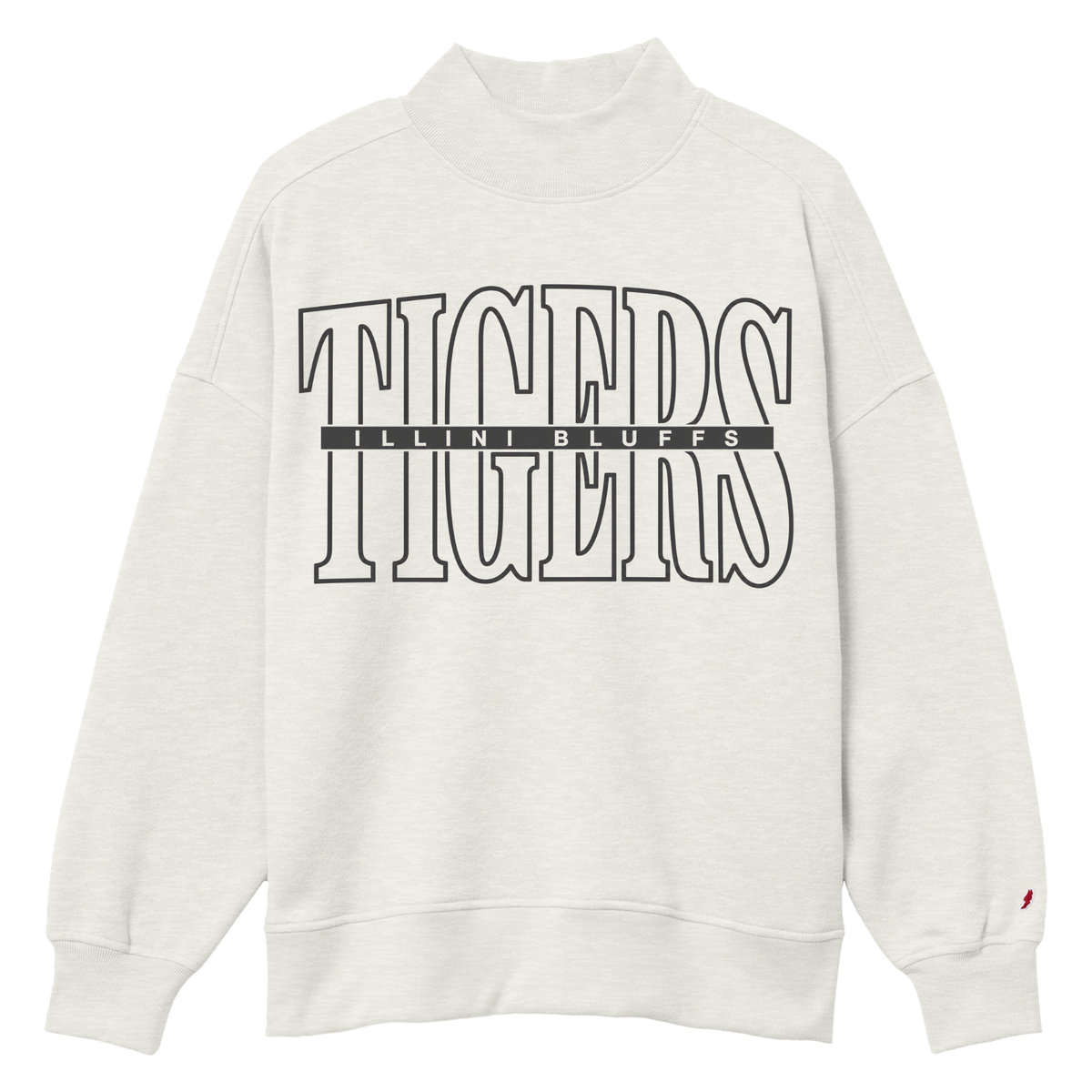 Illini Bluffs Tigers Statement Mock Neck