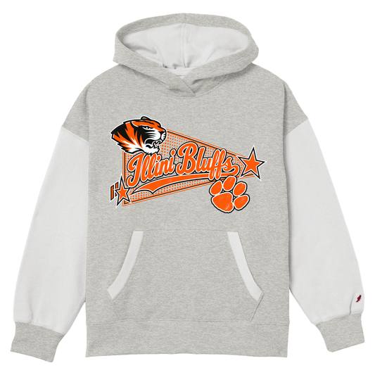 Tigers Pennant Reverse Fleece Hooded Sweatshirt